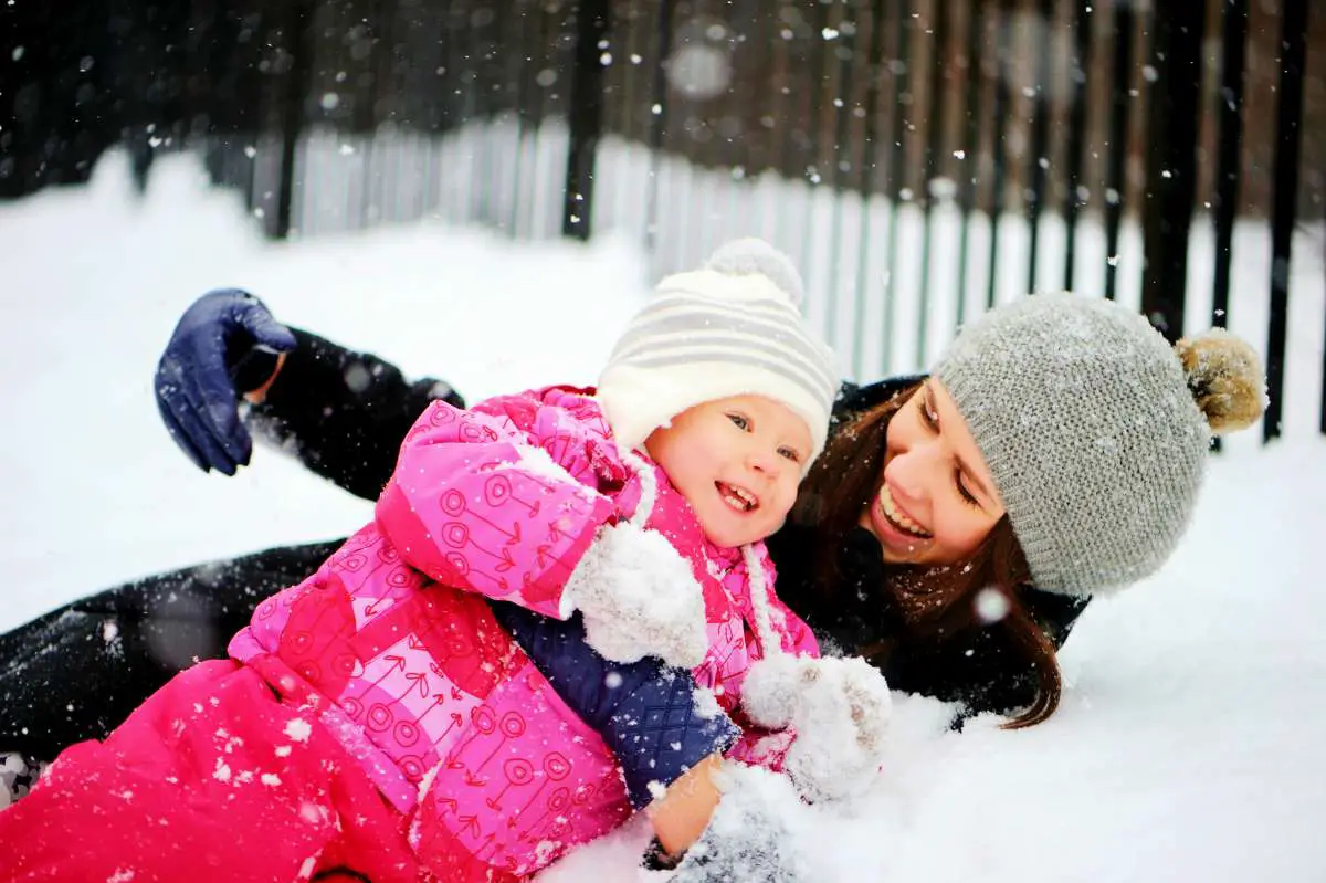 Playing in the Snow | How to Choose the Best Winter Outfits for Your Baby | Winter outfit ideas